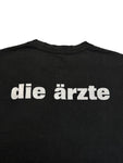 90s Die Ärzte Shirt „Scheint die Sonne auch für Nazis? Wenn's nach mir geht, tut sie's nicht!“ Schwarz L-XL