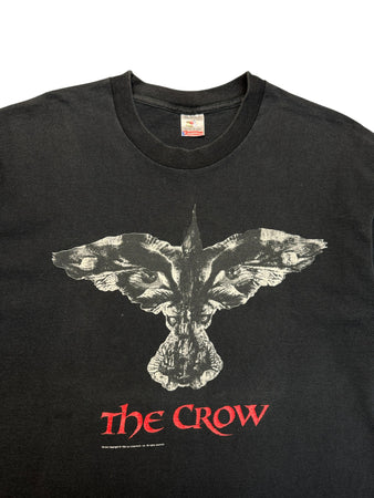 1994 Fruit Of The Loom Promoshirt "The Crow" Made In USA Single Stitch Schwarz XL
