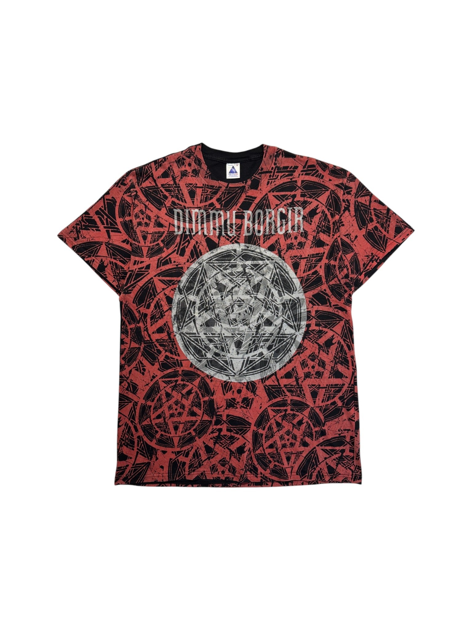 2001 DeltaRS Shirt Dimmu Borgir "Misanthropia" AOP Schwarz Rot XL