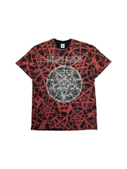 2001 DeltaRS Shirt Dimmu Borgir "Misanthropia" AOP Schwarz Rot XL