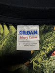 2010 Gildan Tourshirt Y&T Facemelter World Tour Schwarz L