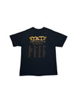 2010 Gildan Tourshirt Y&T Facemelter World Tour Schwarz L