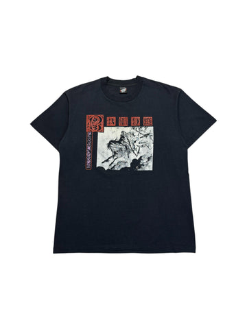 1988 Screen Stars Shirt Bride „Live to Die, Die to Live“ Single Stitch Made In USA Schwarz XL