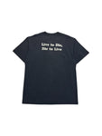 1988 Screen Stars Shirt Bride „Live to Die, Die to Live“ Single Stitch Made In USA Schwarz XL