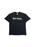 90s Screen Stars Shirt "Wenn Musik, dann Die Ärzte" Schwarz L