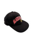Vintage American Needle Cap 90s Chicago Blackhawks NHL Schwarz One Size