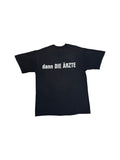 90s Screen Stars Shirt "Wenn Musik, dann Die Ärzte" Schwarz L