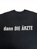 90s Screen Stars Shirt "Wenn Musik, dann Die Ärzte" Schwarz L