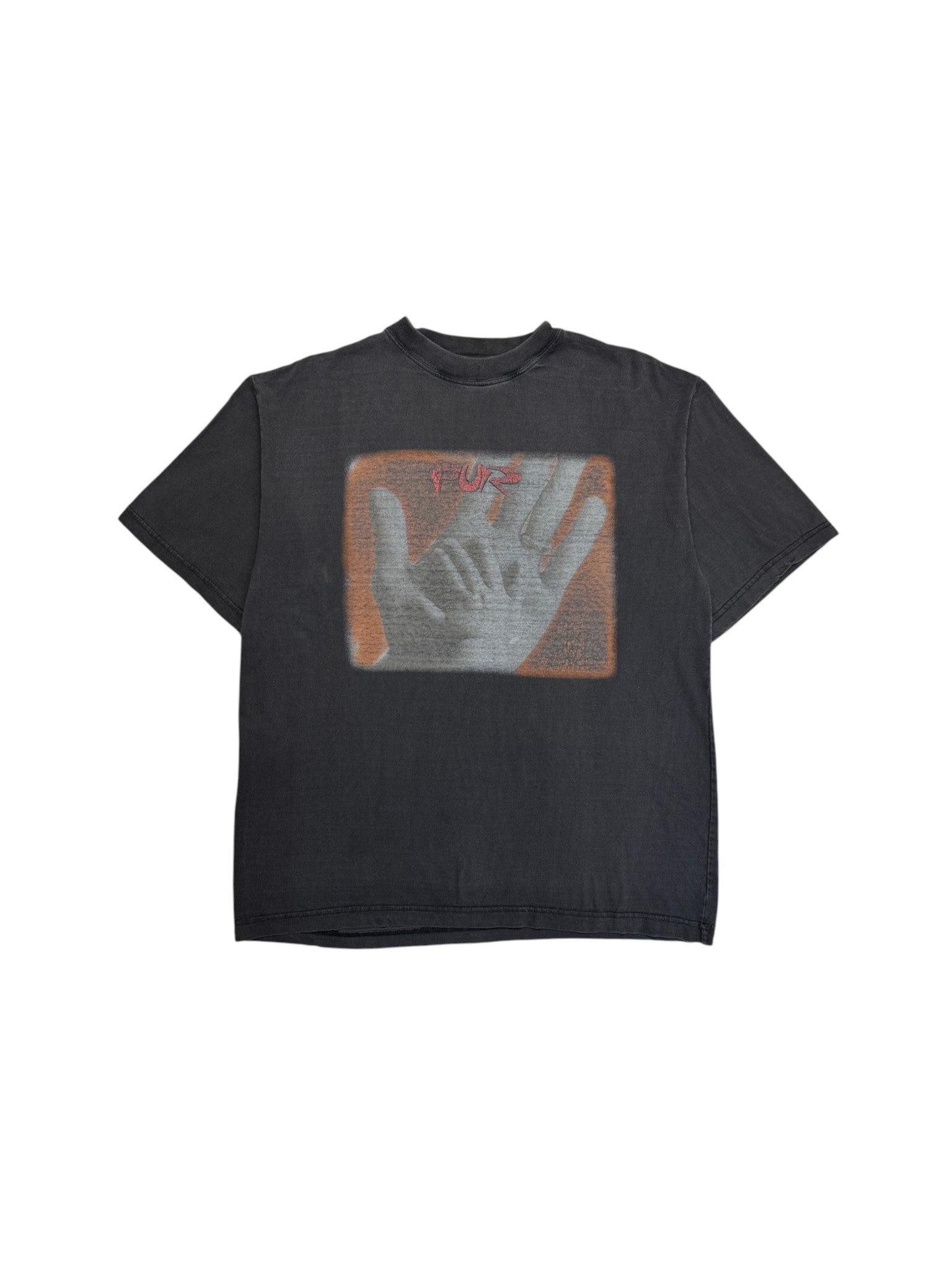 90s Bandshirt Pur Abenteuerland Schwarz L