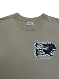 00s M&O Knits Shirt Anger Management Tour Europe Local Crew Khaki XL