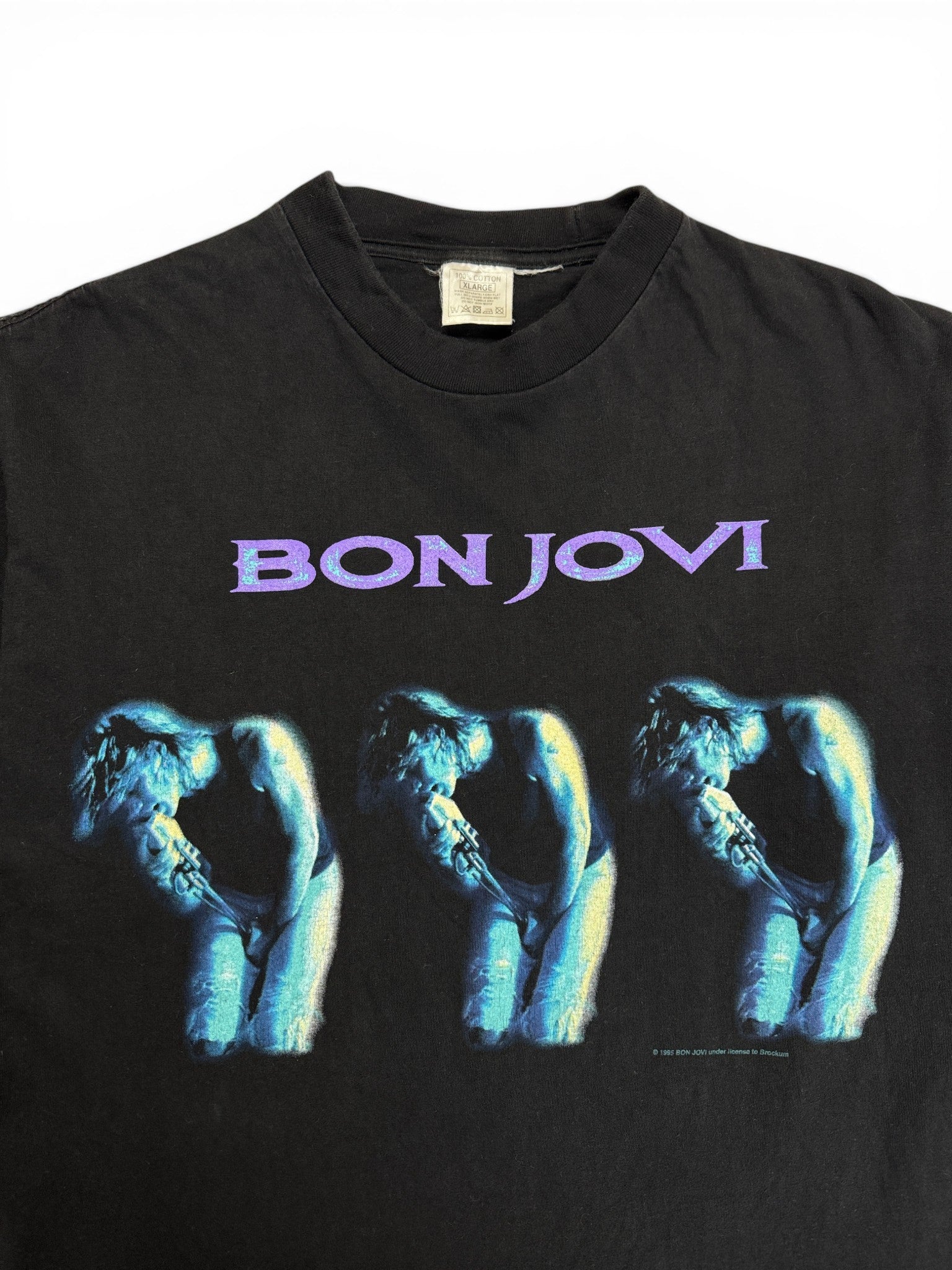 1995 Tourshirt Bon Jovi Schwarz XL