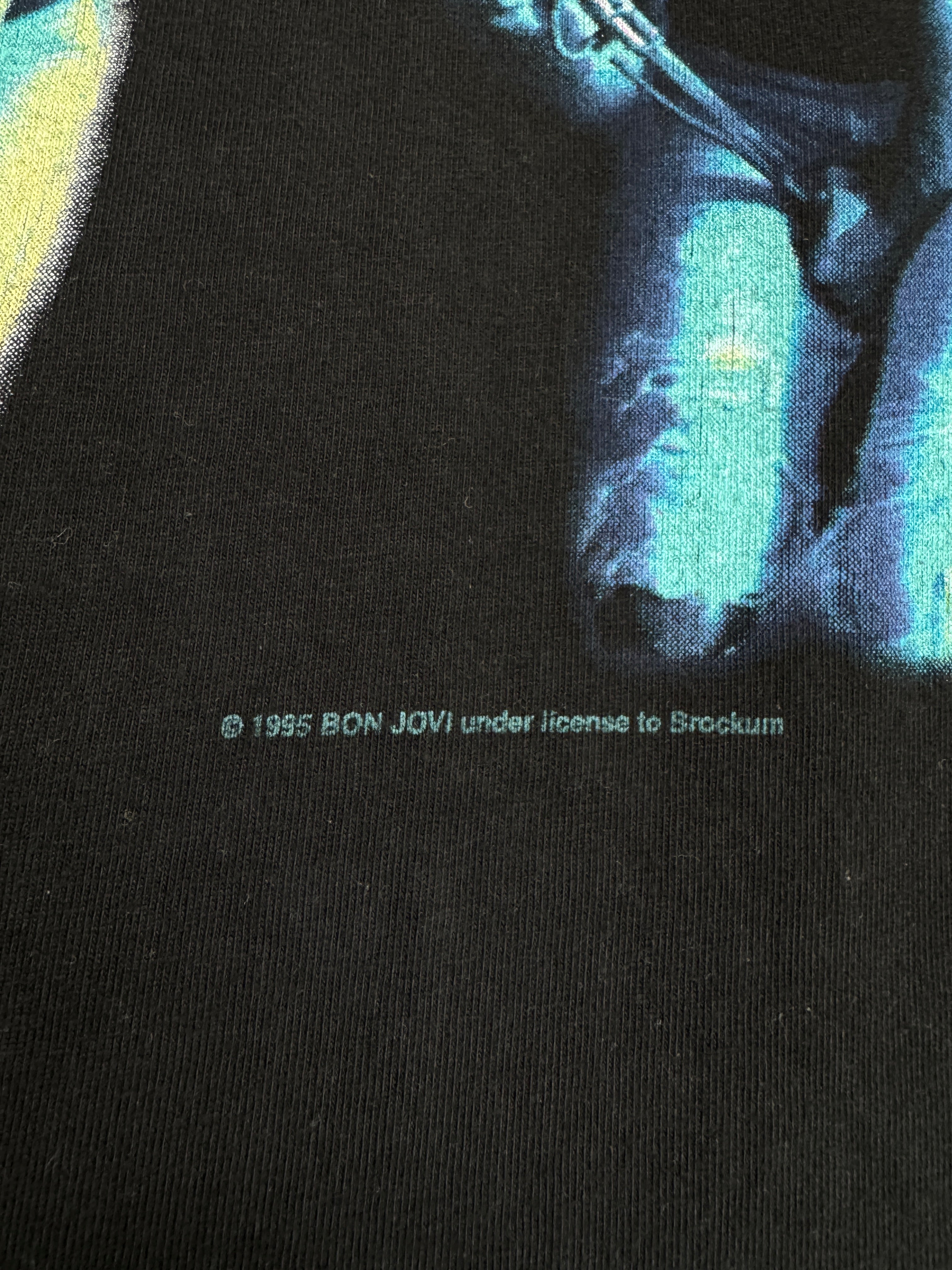 1995 Tourshirt Bon Jovi Schwarz XL