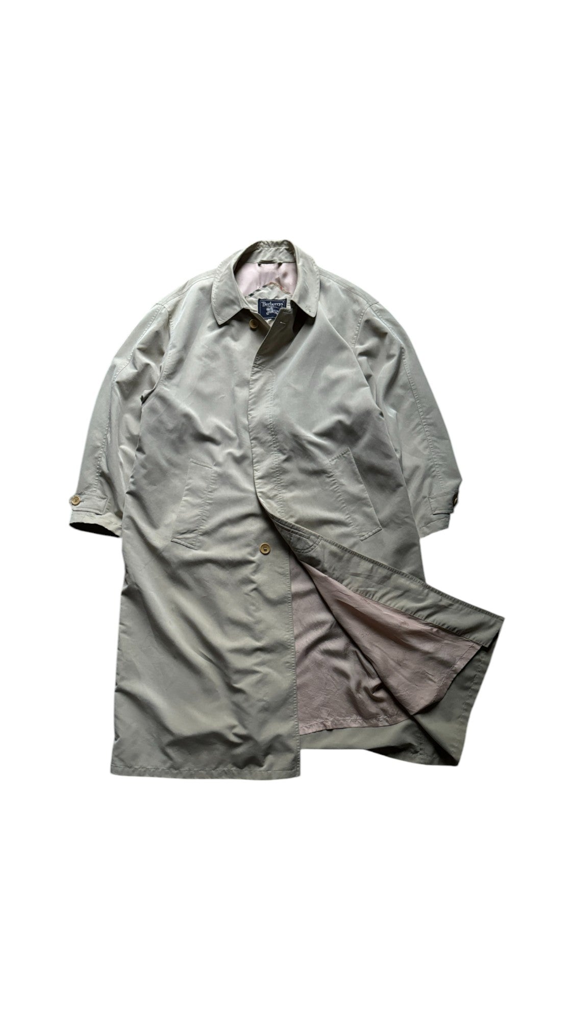 Vintage Burberry Trenchcoat 90s By Ansons Beige (56) XL-XXL - RareRags