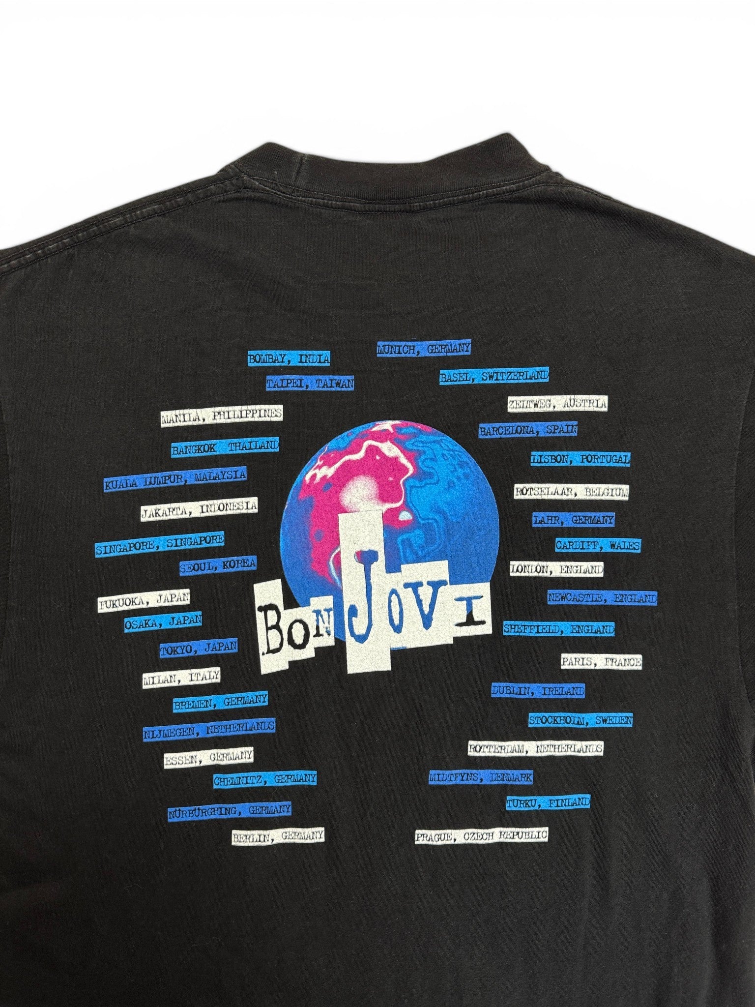 1995 Tourshirt Bon Jovi Schwarz XL
