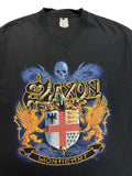 2004/05 Promodoro Tourshirt Saxon "Lionheart" Schwarz M-L