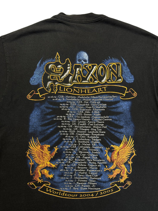2004/05 Promodoro Tourshirt Saxon "Lionheart" Schwarz M-L