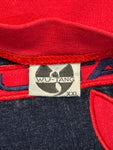 1996 Wu-Tang Shirt Bestickt Rot XXL