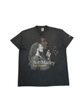 90s Fruit Of The Loom Shirt Bob Marley "Soul Almighty" Jad Records Made In USA Single Stitch Schwarz XXL