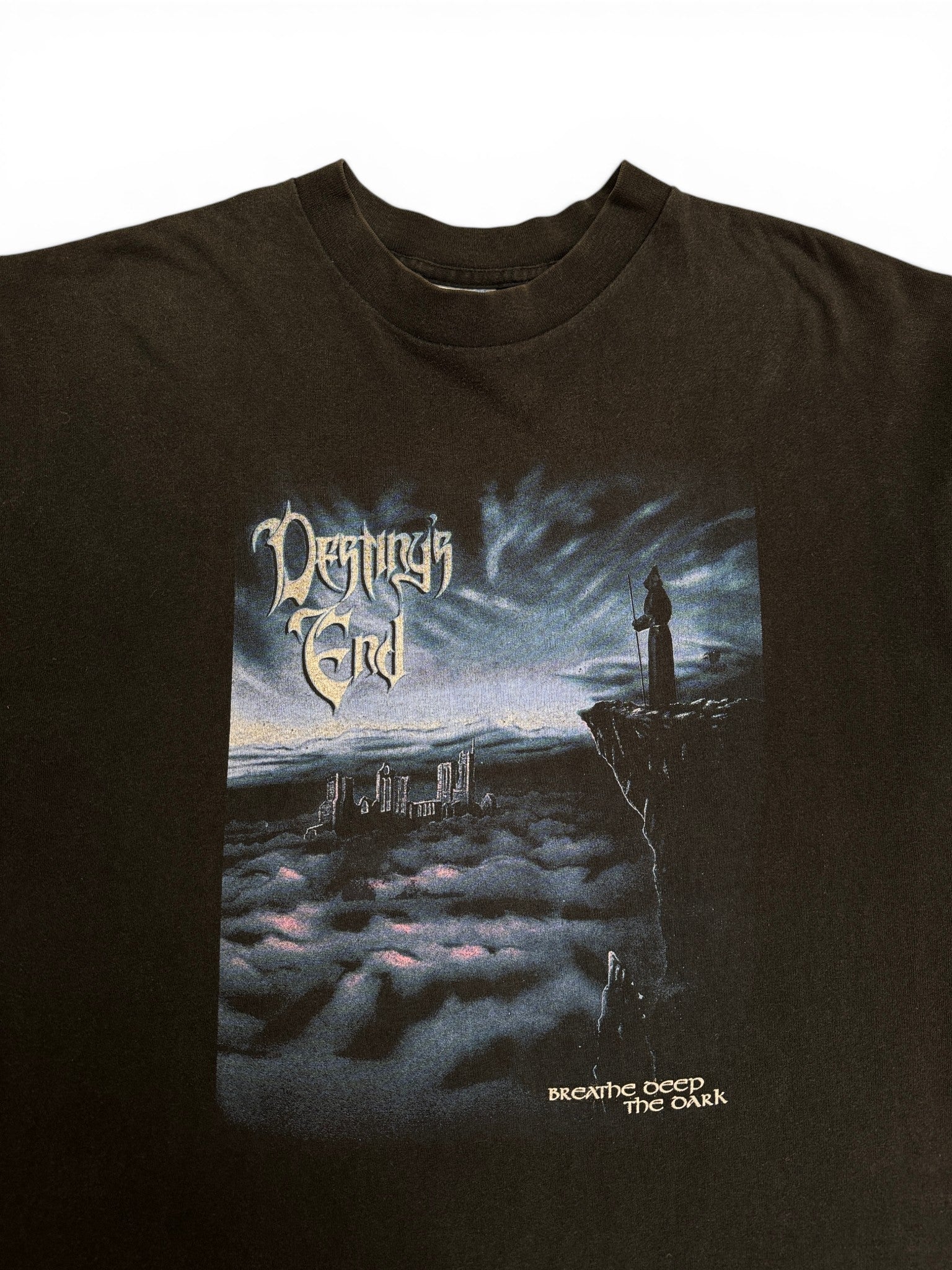 1998 AllSport Shirt Destiny's End „Breathe Deep the Dark“ Made In USA Schwarz XL