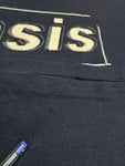 2005 Screen Stars Tourshirt Oasis Europe Single Stitch Made In Ireland Dunkelblau M-L