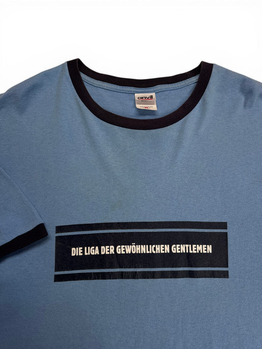 00s Anvil Ringer Shirt Die Liga der gewöhnlichen Gentlemen Blau XL