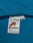 Rare! 1997 Love Parade Shirt Berlin 12.07. "Let the sun shine in your heart" Blau XL