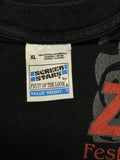 1998 Screen Stars Shirt Zillo Festival Schwarz XL