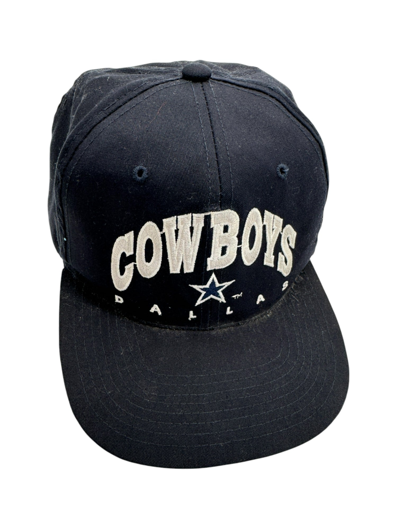 Vintage Drew Pearson Cap 90s Dallas Cowboys Football Dunkelblau