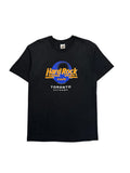 1989 Hard Rock Café Shirt Toronto Skydome Single Stitch Made In Canada Schwarz L