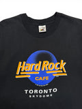 1989 Hard Rock Café Shirt Toronto Skydome Single Stitch Made In Canada Schwarz L