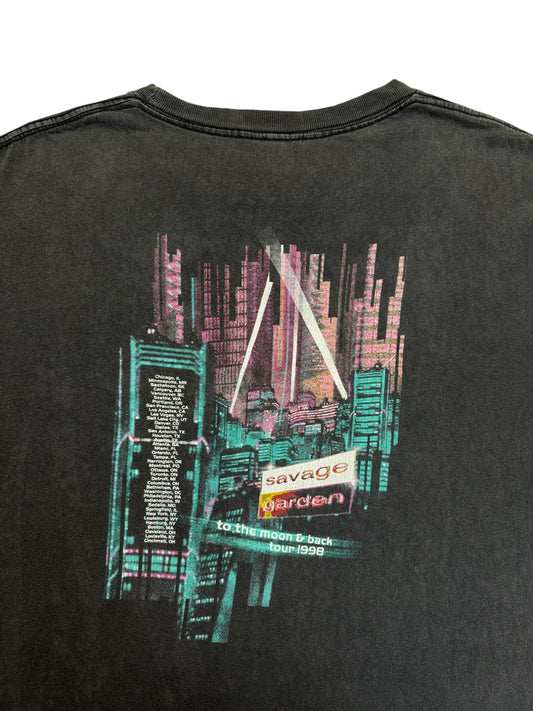 1998 Giant Tourshirt Savage Garden "To The Moon And Back" Schwarz XL