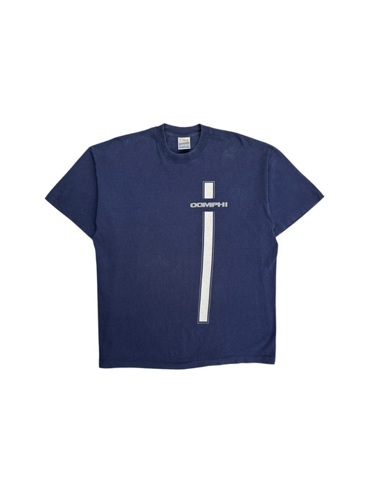 90s Screen Stars Shirt OOMPH! Dunkelblau XL