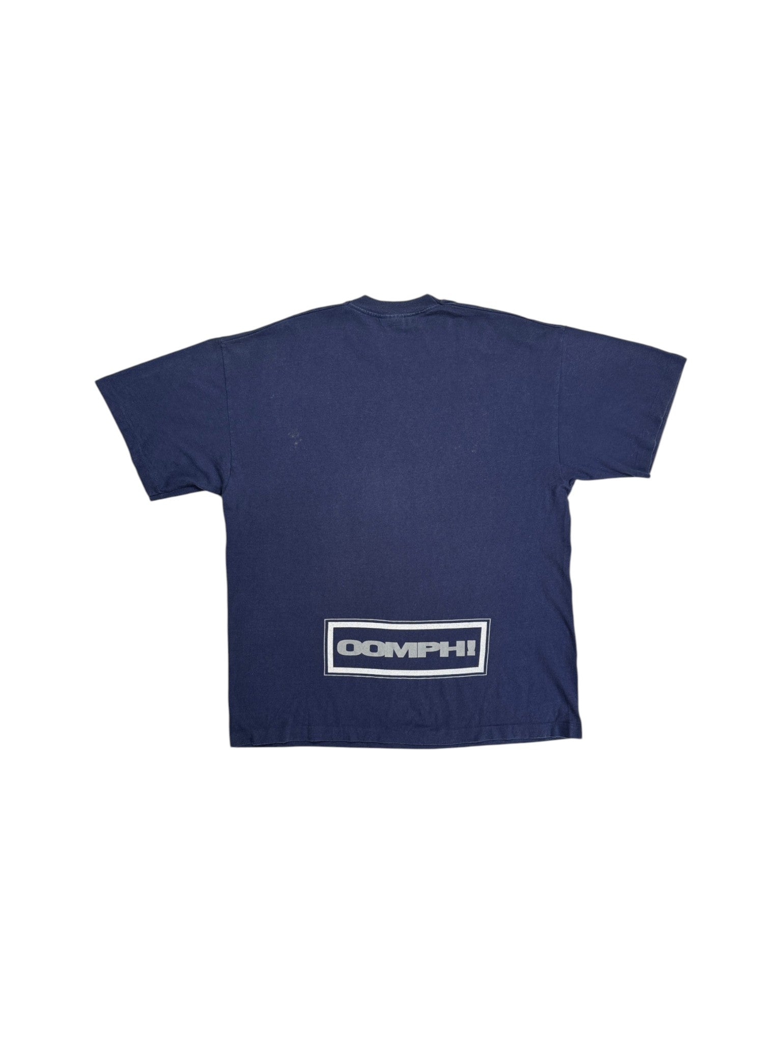 90s Screen Stars Shirt OOMPH! Dunkelblau XL