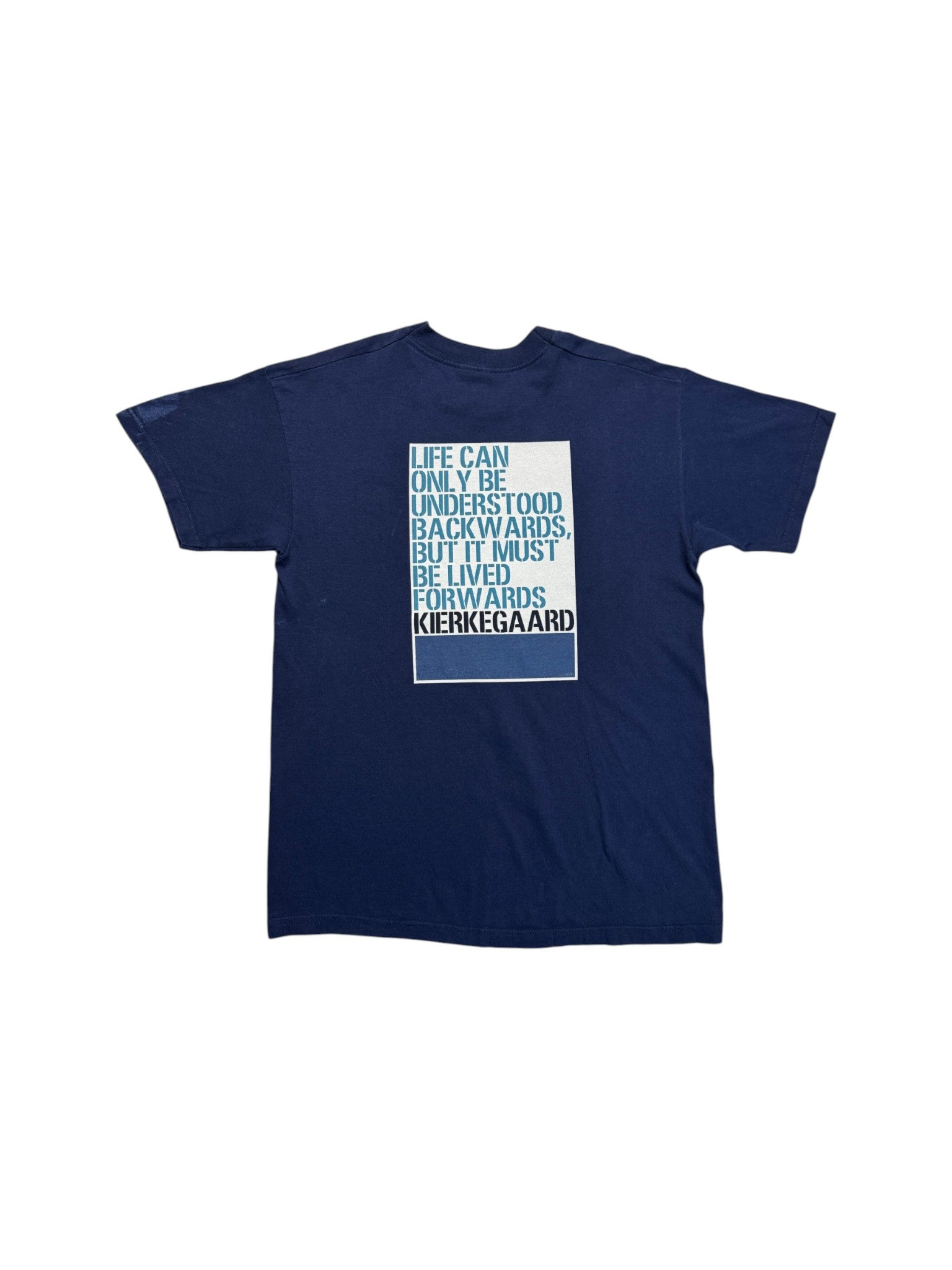 00s FruitOfTheLoom Shirt Manic Street Preachers Blau M