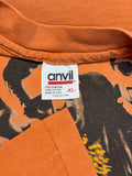 1993 Anvil Shirt U2 "Zooropa" Single Stitch Made In USA Orange XL