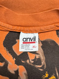 1993 Anvil Shirt U2 "Zooropa" Single Stitch Made In USA Orange XL