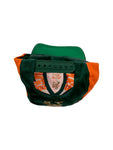 Vintage Drew Pearson Cap 90s Miami Hurricanes NFL University College Grün Orange One Size
