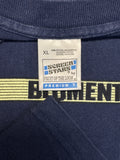 90s Screen Stars Shirt Blumentopf Made In Ireland Dunkelblau XL