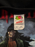 2008 Fruit Of The Loom Shirt The Canadians "Killing Seals" Tour Schwarz M