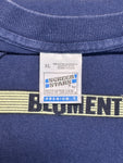 90s Screen Stars Shirt Blumentopf Made In Ireland Dunkelblau XL