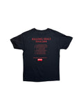 2008 Fruit Of The Loom Shirt The Canadians "Killing Seals" Tour Schwarz M
