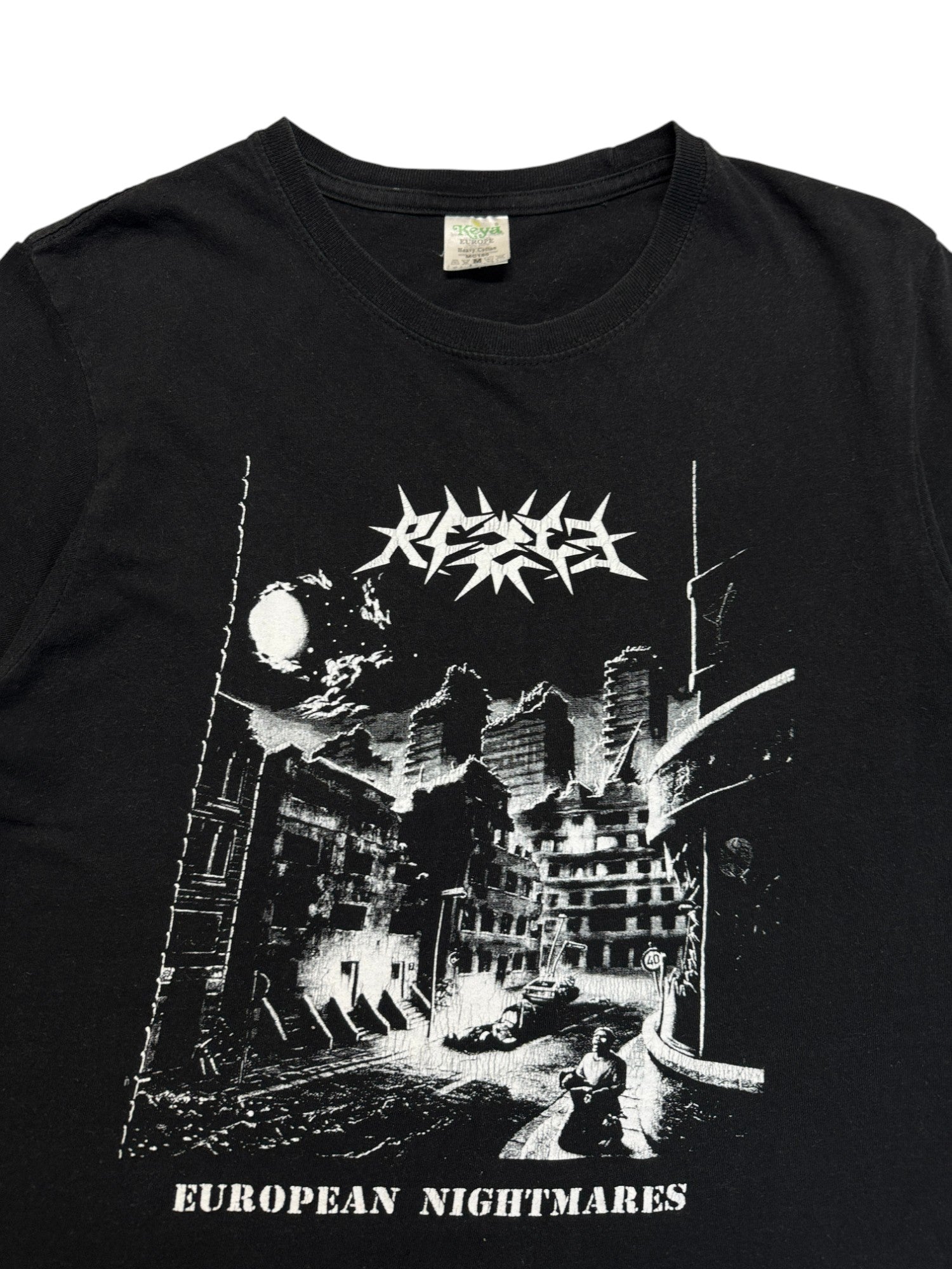 2012 Keya Tourshirt Rezet „European Nightmares“ Schwarz M
