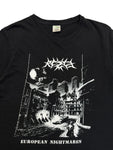 2012 Keya Tourshirt Rezet „European Nightmares“ Schwarz M