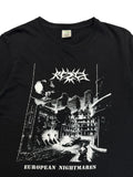 2012 Keya Tourshirt Rezet „European Nightmares“ Schwarz M