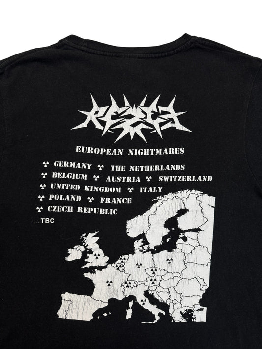 2012 Keya Tourshirt Rezet „European Nightmares“ Schwarz M