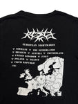 2012 Keya Tourshirt Rezet „European Nightmares“ Schwarz M