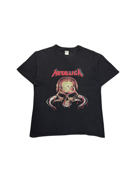 90s American Style Shirt Metallica Schwarz XL