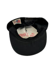 Vintage Cap 90s San Diego State Aztecs NCAA NBA Made In USA Schwarz One Size
