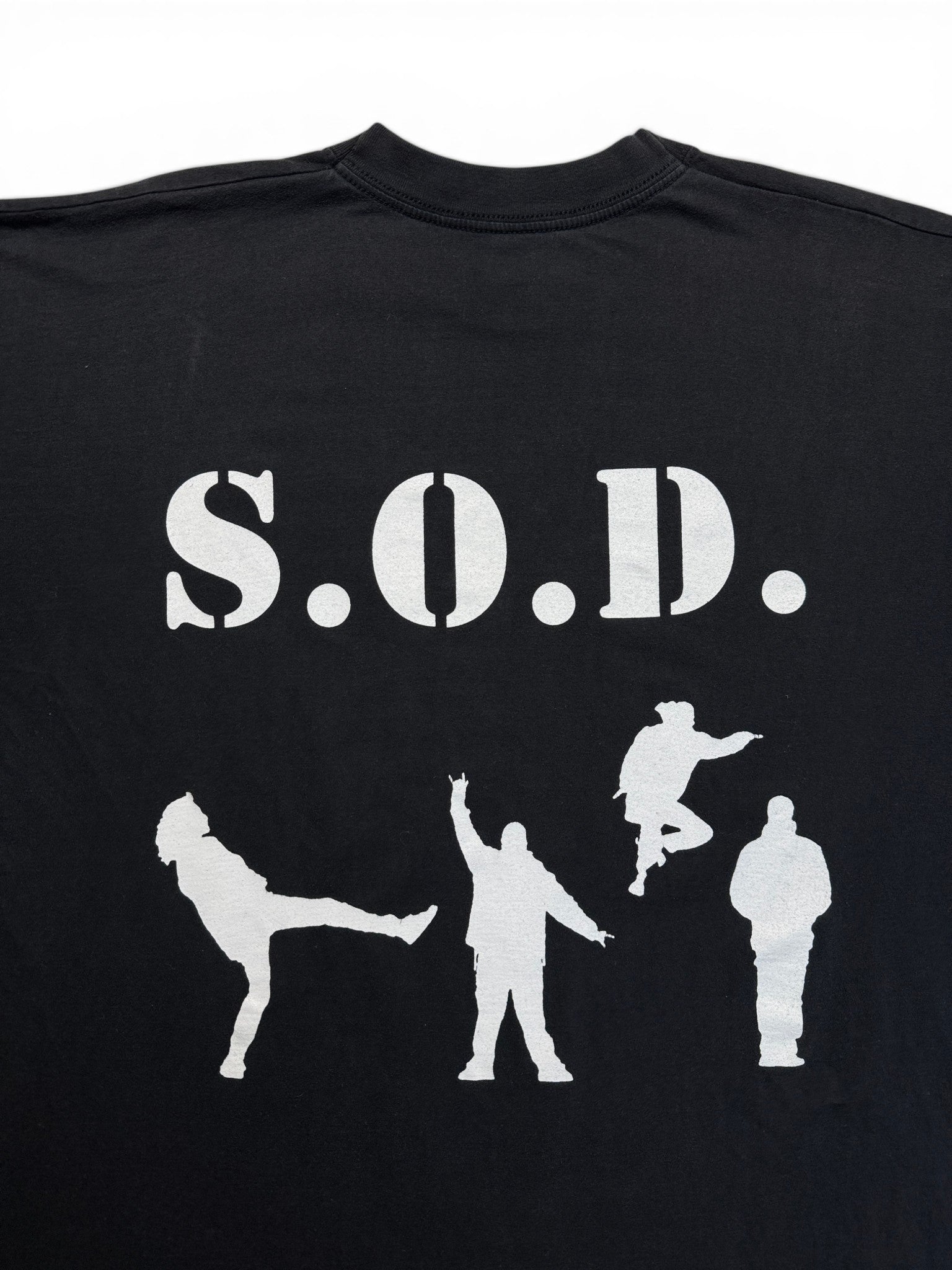 90s S.O.D. x The Simpsons Shirt Stormtroopers Of Death Schwarz L-XL
