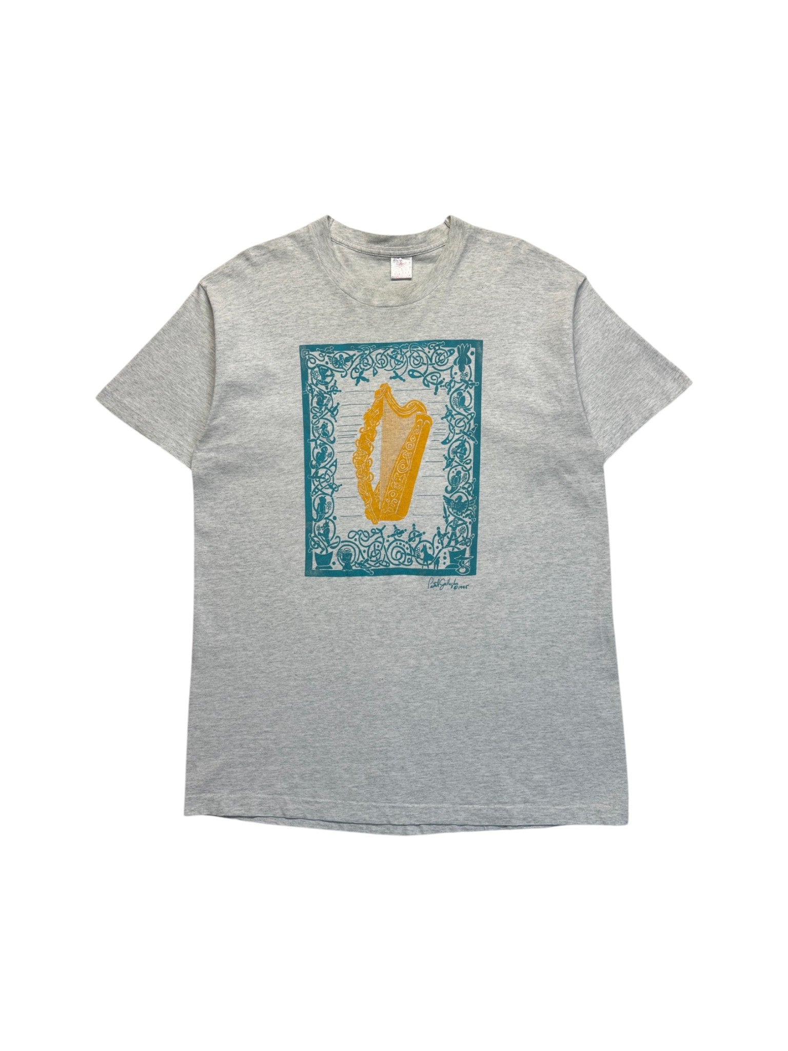1995 Fruit Of The Loom Shirt Patrick Gallagher Grau XL